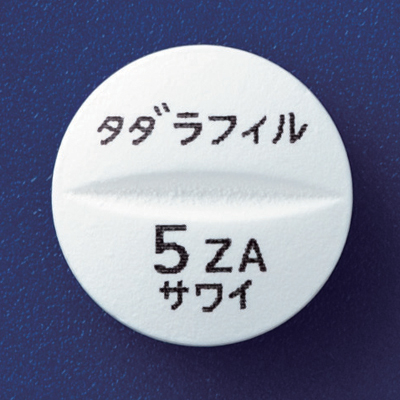 タダラフィル錠5mgZA「サワイ」の製品画像1