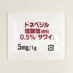ドネペジル塩酸塩細粒0.5％「サワイ」の包装画像1