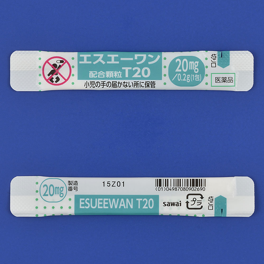 エスエーワン配合顆粒T20の包装画像2