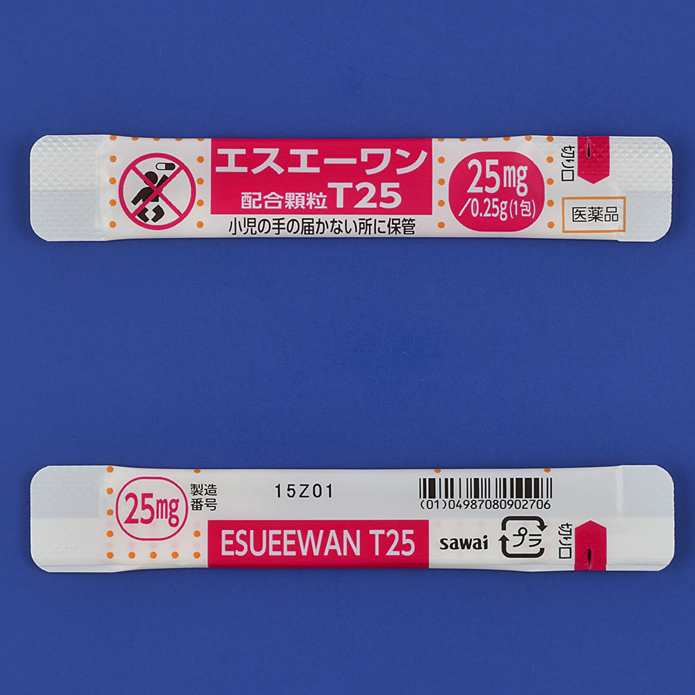 エスエーワン配合顆粒T25の包装画像2