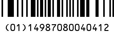 GS1-RSS 販売包装単位：PTP56T