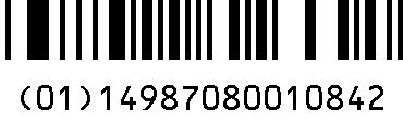 GS1-RSS 販売包装単位：バラ100g