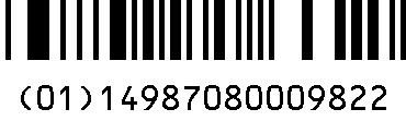 GS1-RSS 販売包装単位：バラ200T