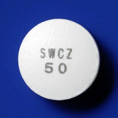 シベンゾリンコハク酸塩錠50mg「サワイ」の製品画像1