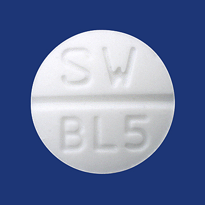 ビソプロロールフマル酸塩錠5mg「サワイ」の製品画像1