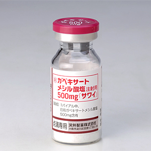 ガベキサートメシル酸塩注射用500mg「サワイ」(注射用エフオーワイ500のジェネリック医薬品)|沢井製薬
