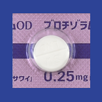 ブロチゾラムOD錠0.25mg「サワイ」の包装画像1