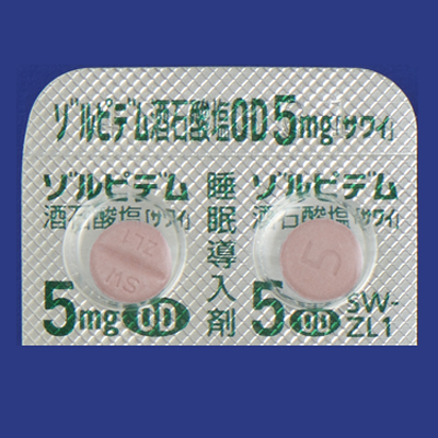 ゾルピデム酒石酸塩OD錠5mg「サワイ」の包装画像1