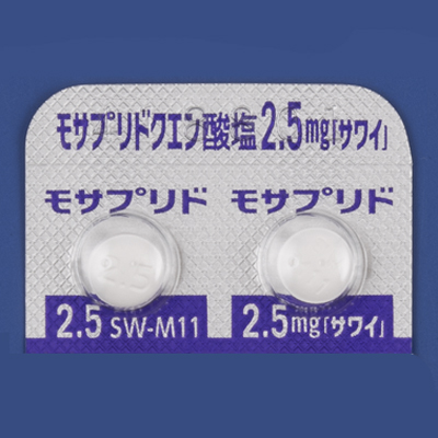 モサプリドクエン酸塩錠2.5mg「サワイ」の包装画像1