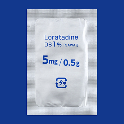 ロラタジンDS1％「サワイ」の包装画像1