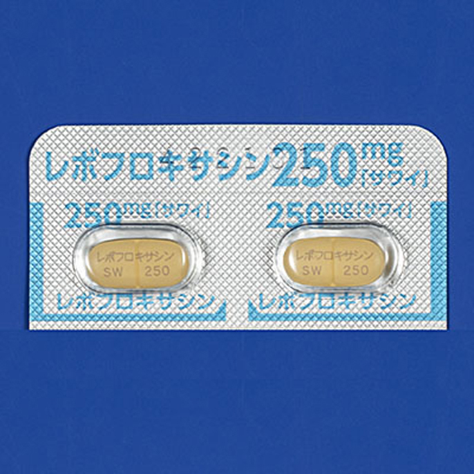 レボフロキサシン錠250mg「サワイ」の包装画像1