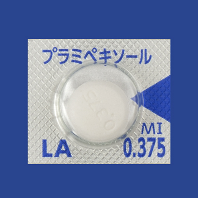 プラミペキソール塩酸塩LA錠0.375mgMI「サワイ」の包装画像1