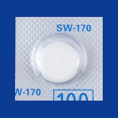 ウルソデオキシコール酸錠100mg「サワイ」の包装画像1