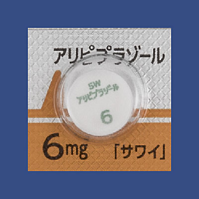 アリピプラゾール錠6mg「サワイ」の包装画像1