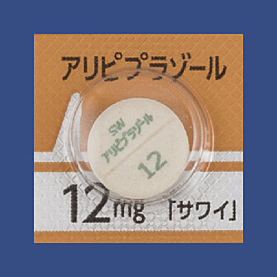 アリピプラゾール錠12mg「サワイ」の包装画像1