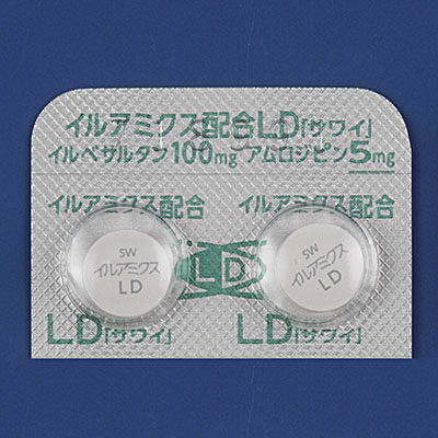イルアミクス配合錠LD「サワイ」の包装画像1