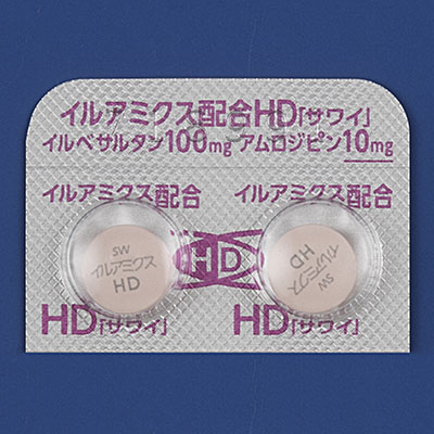 イルアミクス配合錠HD「サワイ」の包装画像1