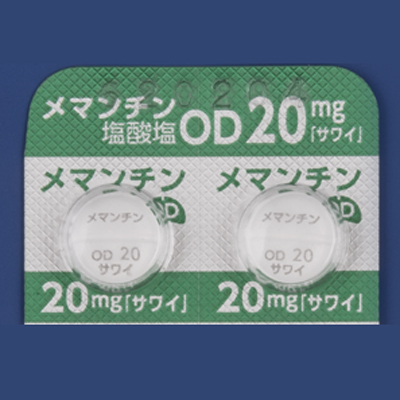 メマンチン塩酸塩OD錠20mg「サワイ」の包装画像1