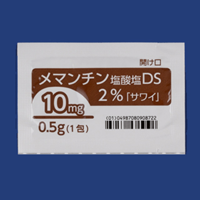 メマンチン塩酸塩DS2％「サワイ」の包装画像1