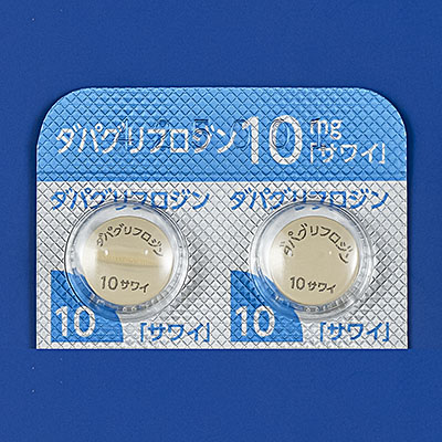 ダパグリフロジン錠10mg「サワイ」の包装画像1
