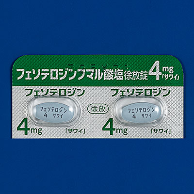 フェソテロジンフマル酸塩徐放錠4mg「サワイ」の包装画像1