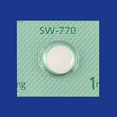 オキシブチニン塩酸塩錠1mg「サワイ」の包装画像1