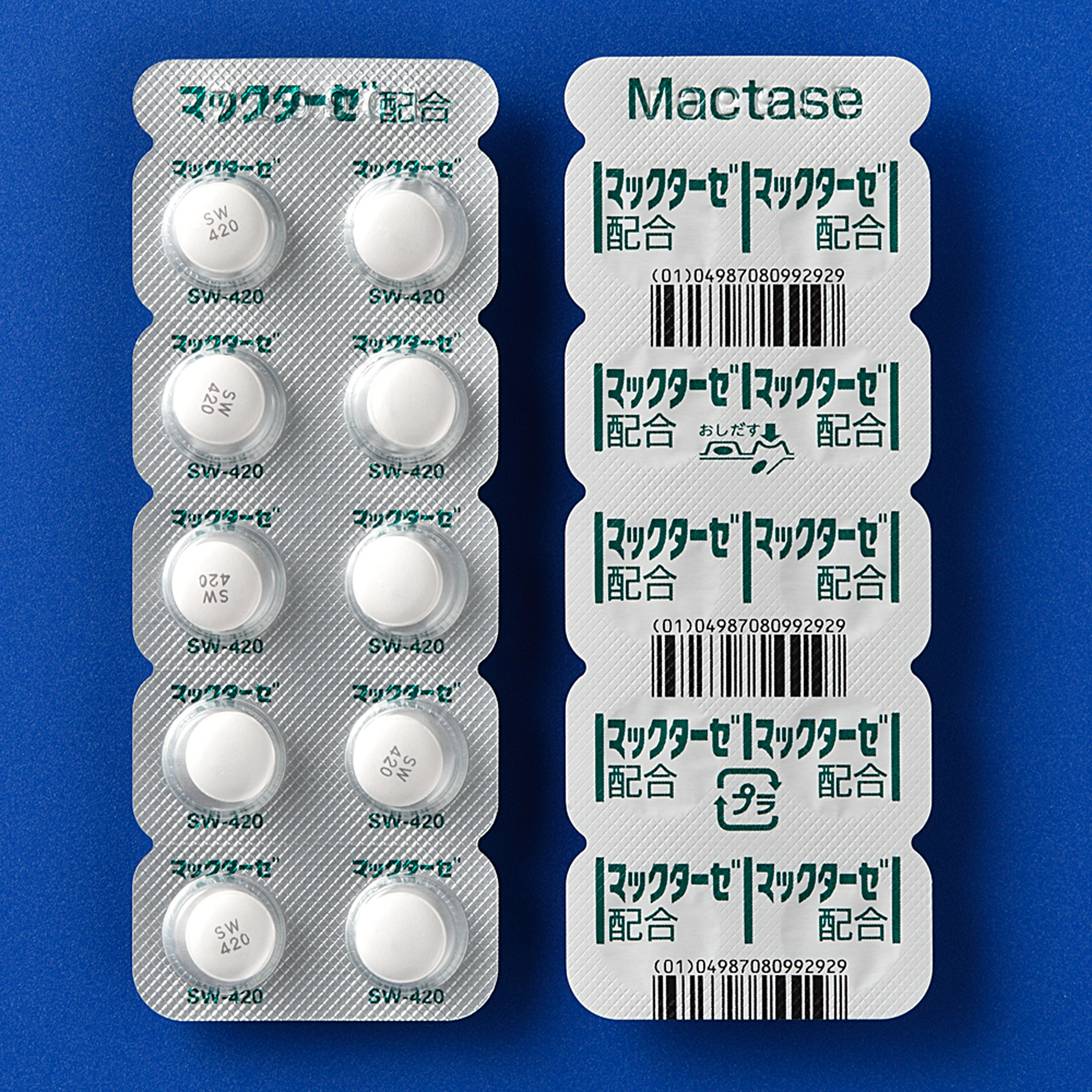 マックターゼ配合錠｜沢井製薬