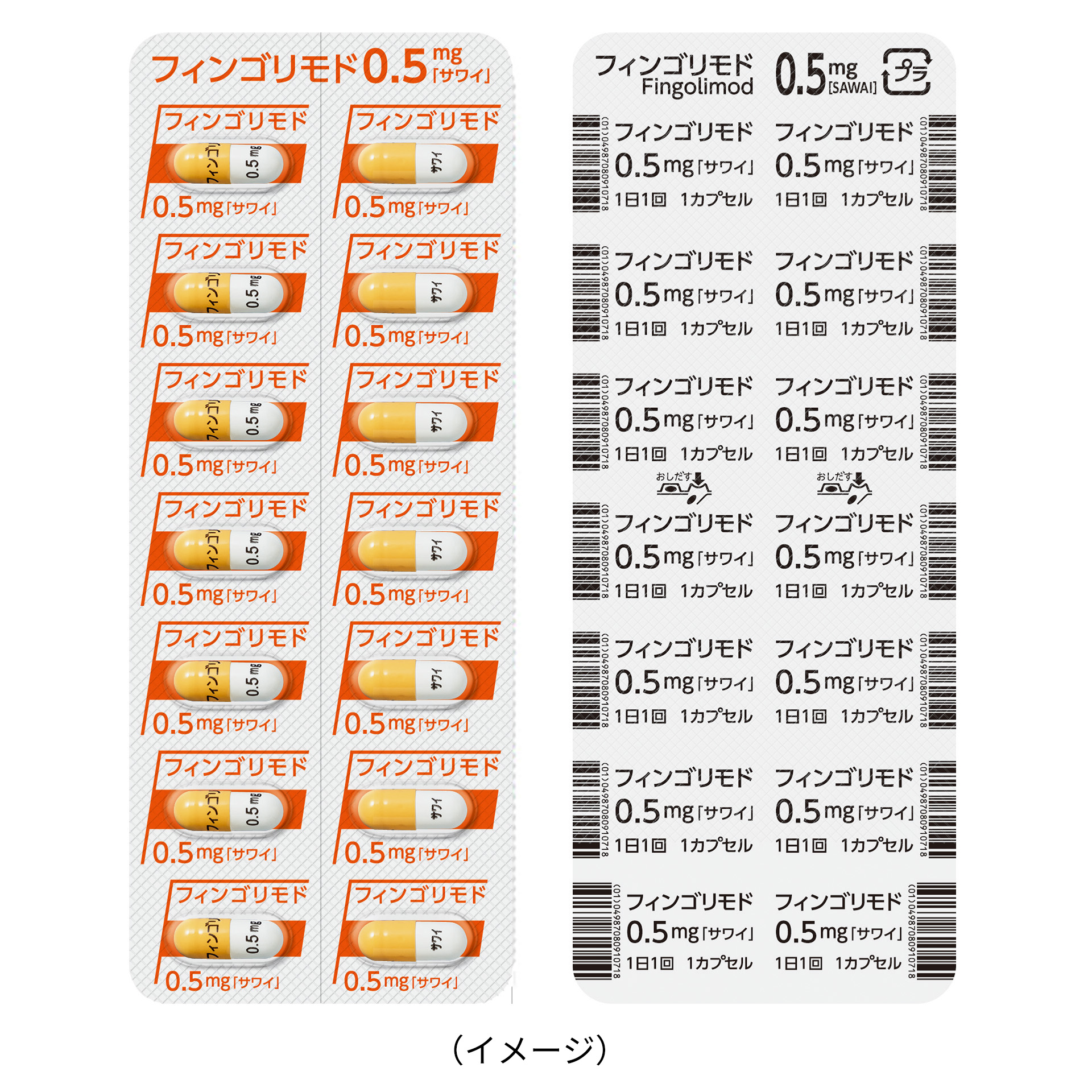 フィンゴリモドカプセル「サワイ」