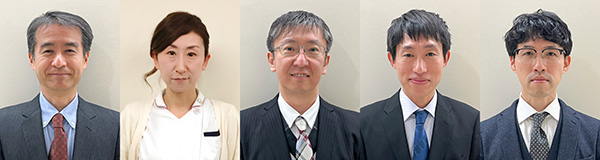 谷本 貴志 先生　和田 直子 先生　加賀 裕輝 先生　阪口 将登 先生　長谷川 浩平 先生